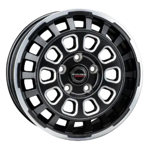 Borbet CW7 black rim window polished matt 7,50x18 5x130,00 ET53,00