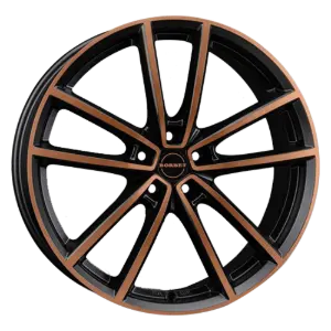 Borbet W black copper polished matt 8,00x18 5x112,00 ET40,00