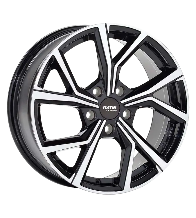PLATIN Wheels P 115 Black Polished 6,50x16 5x114,30 ET40,00