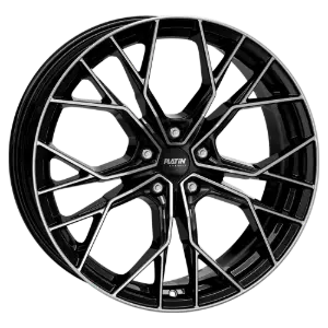PLATIN Wheels P 118 Black Polished 7,50x18 5x108,00 ET42,00