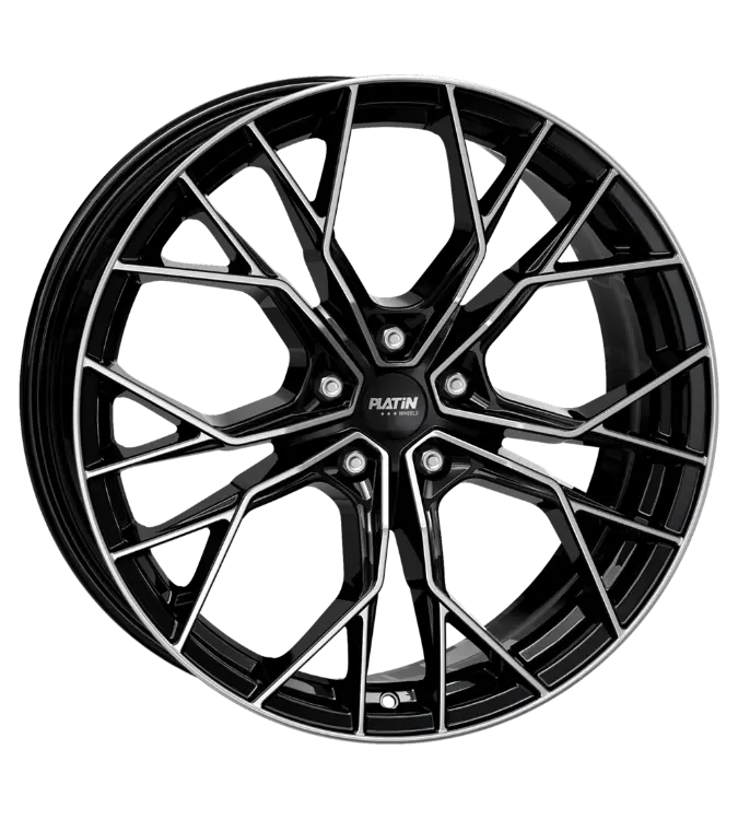 PLATIN Wheels P 118 Black Polished 8,00x18 5x108,00 ET42,00