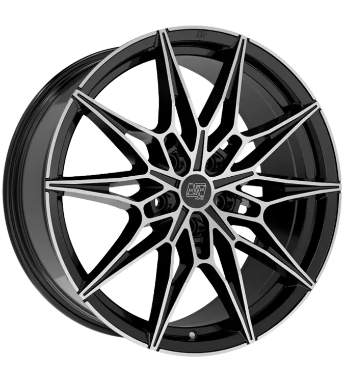 MSW 75 Black Polished 8,00x19 5x120,00 ET35,00
