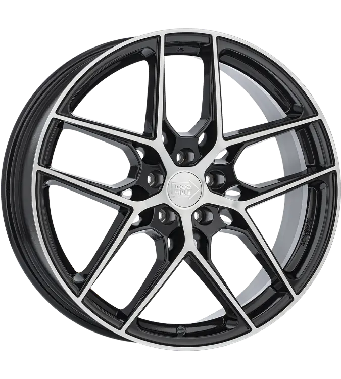 Mille Miglia MM1004 Black Polished 7,50x17 5x112,00 ET45,00