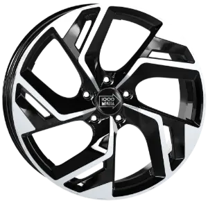 Mille Miglia MM1031 Black Polished 7,00x17 5x114,30 ET40,00