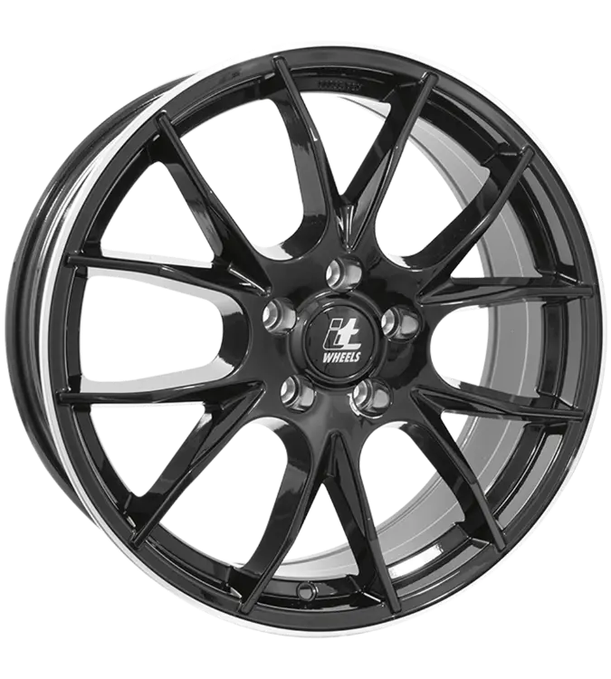 itWHEELS Kira Black Lip Polished 6,50x16 5x108,00 ET50,00