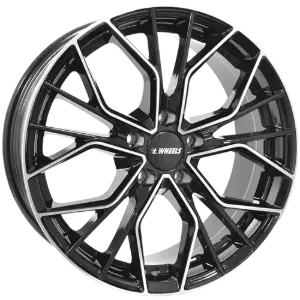 itWHEELS Tiara Black Polished 8,00x18 5x108,00 ET45,00