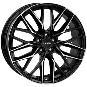 itWHEELS Xana Black Polished 8,00x18 5x114,30 ET40,00