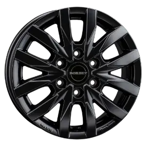 Borbet CW6 black matt 6,50x17 6x139,70 ET48,00