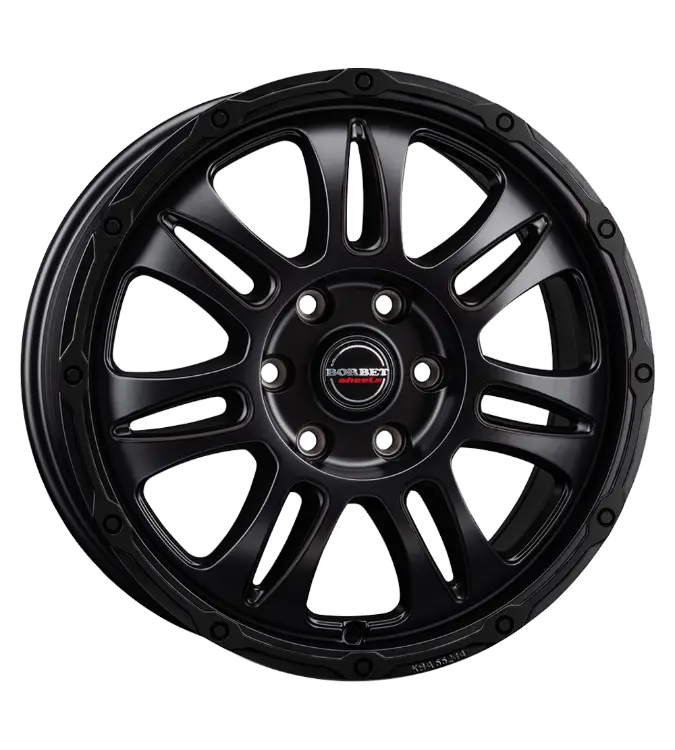 Borbet CW8 black matt 8,00x18 5x120,00 ET52,00