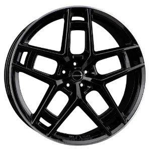 Borbet TF black rim polished glossy 10,50x24 5x112,00 ET20,00