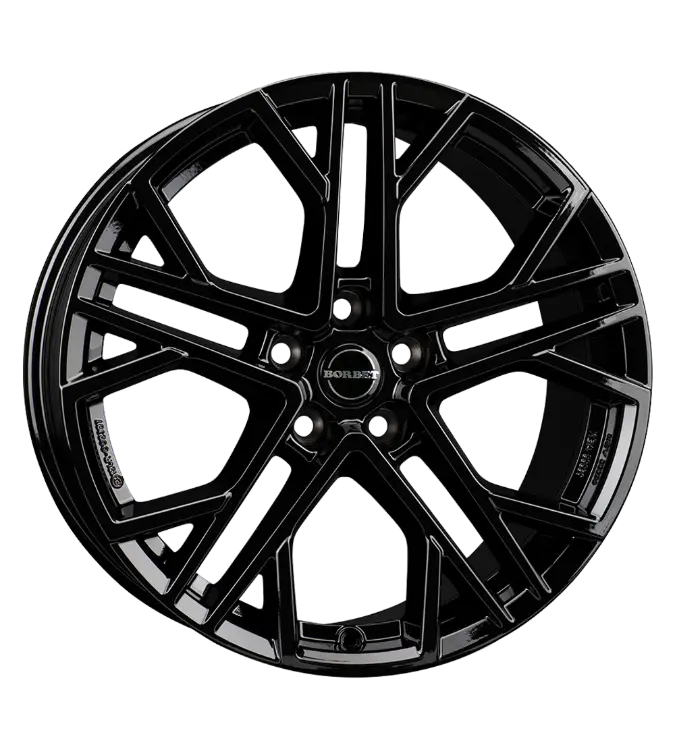 Borbet XV black glossy 8,50x19 5x114,30 ET35,00