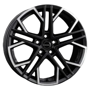 Borbet XV black polished 8,50x19 5x114,30 ET35,00
