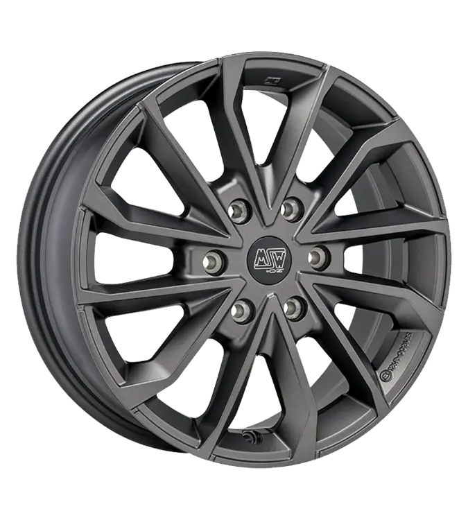 MSW 42 VAN Matt Dark Grey 6,50x17 6x120,00 ET50,00
