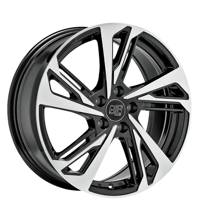 MSW 60 Black Polished 6,50x16 5x112,00 ET43,00