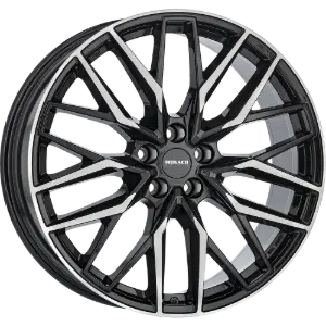 MONACO WHEELS GPX Black Polished 8,00x19 5x112,00 ET40,00