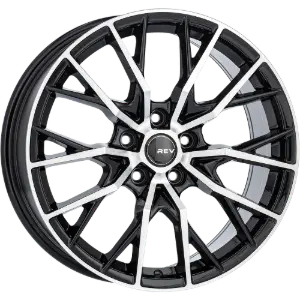 REVATIVO Vortex Black Polished 7,00x16 5x114,30 ET45,00