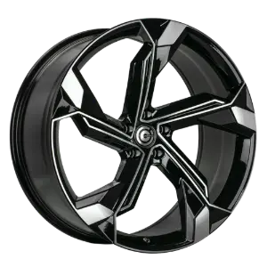 Carbonado Superstar Black Polished 8,00x18 5x112,00 ET35,00