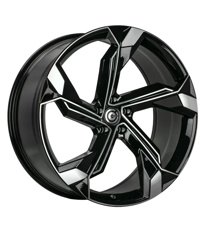 Carbonado Superstar Black Polished 8,00x18 5x112,00 ET35,00