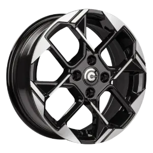 Carbonado Zombie Black Polished 6,00x15 4x100,00 ET40,00