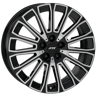 ATS Obsession Black Polished 7,50x18 5x114,30 ET40,00