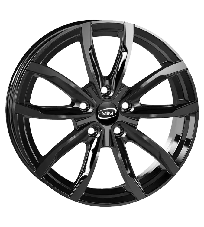 MIM EVO001 Gloss Black 6,00x15 4x108,00 ET25,00