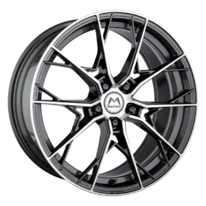 MOTEC Wheels MCR7-BLAZE Gunmetal Polished 8,50x19 5x120,00 ET35,00
