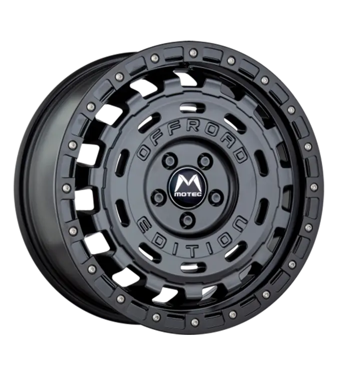 MOTEC Wheels MOF1-R-CROSS Matt Black 8,00x17 5x120,00 ET38,00