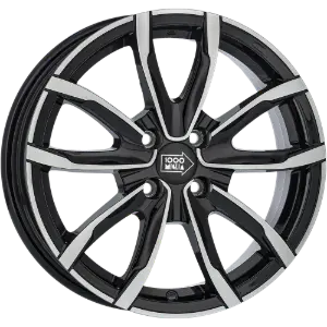 Mille Miglia EVO 001 Black Polished 6,00x15 5x100,00 ET38,00