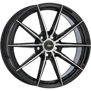 REVATIVO Nova Black Polished 7,00x17 5x108,00 ET50,00