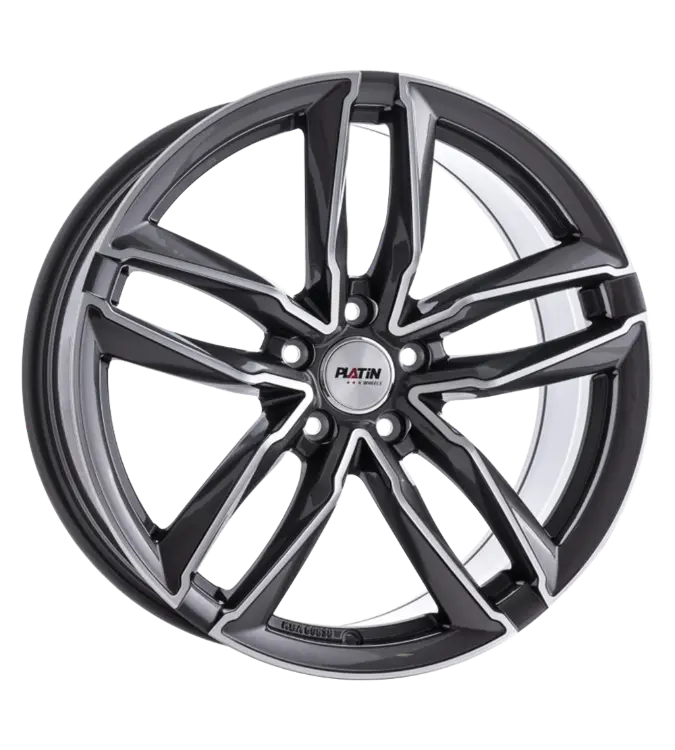 PLATIN Wheels P 76 Grey Polished 7,50x17 5x112,00 ET46,00