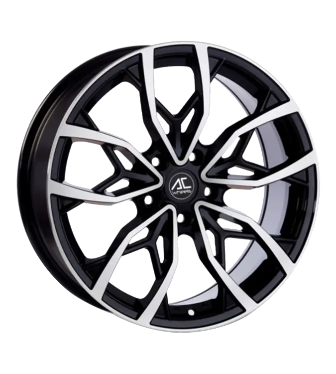 AC Wheels VERTU Black Polished 7,00x17 5x108,00 ET38,00