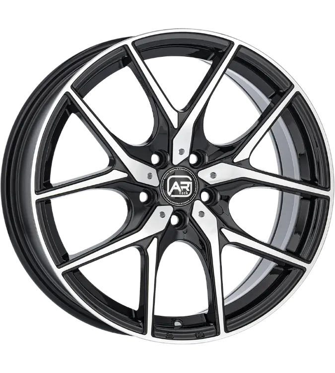 ARTECH Mygale Black Polished 7,00x16 5x112,00 ET35,00