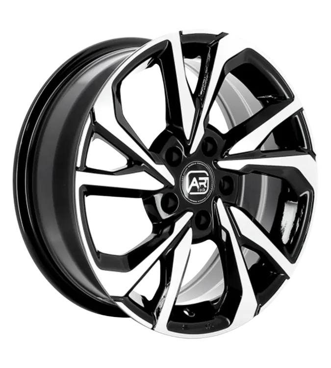 ARTECH Tanis Black Polished 7,00x16 5x108,00 ET38,00