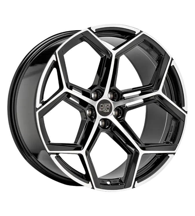 MSW 53 Black Polished 8,00x19 5x112,00 ET46,00