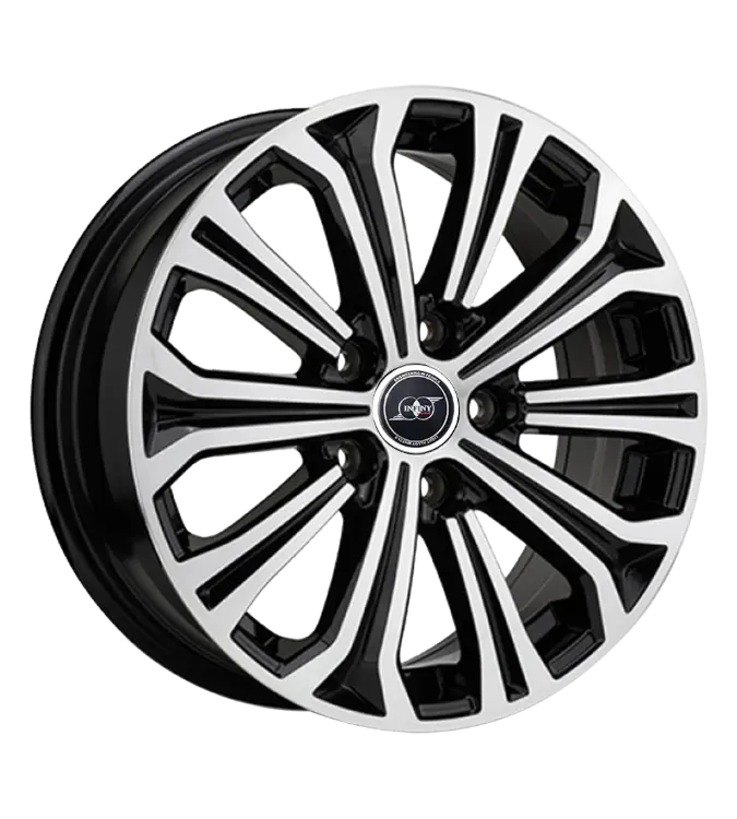 Infiny Individual TORRENT Black Machined 7,50x17 5x114,30 ET40,00