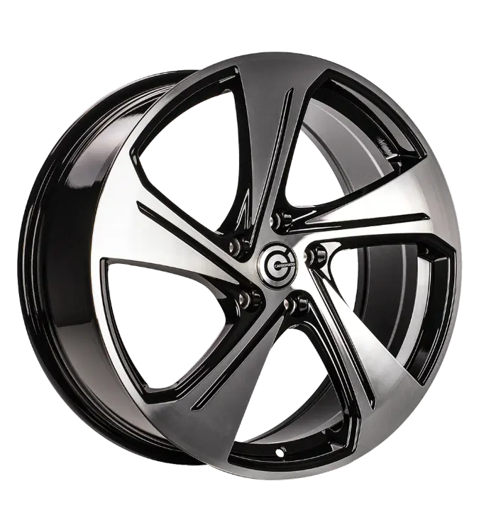 Carbonado Aqua Black Polished 8,00x18 5x112,00 ET45,00