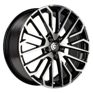 Carbonado Brilliant Black Polished 8,00x19 5x112,00 ET45,00