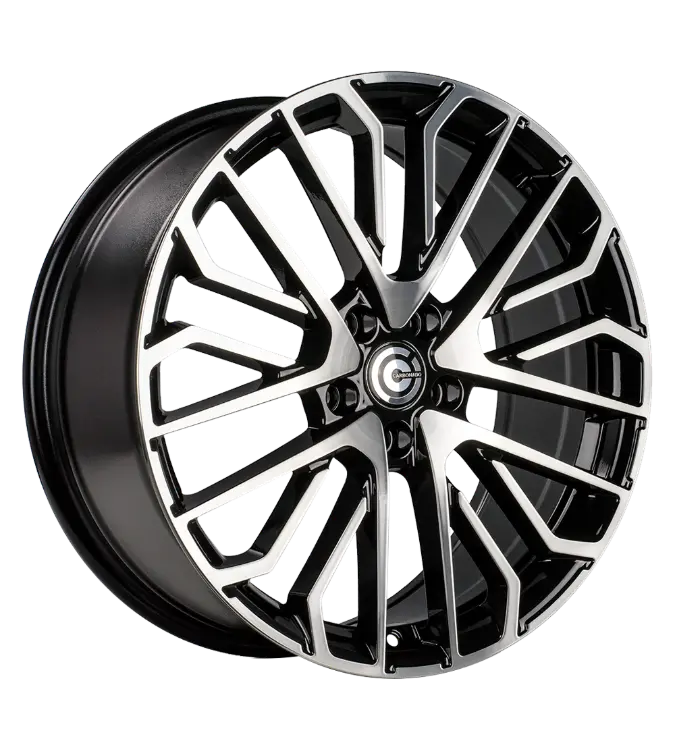 Carbonado Brilliant Black Polished 8,00x19 5x112,00 ET45,00