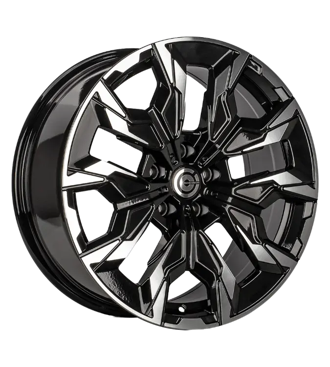 Carbonado Grand Black Polished 8,00x18 5x112,00 ET25,00