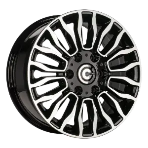 Carbonado Might Black Polished 7,00x16 6x130,00 ET50,00