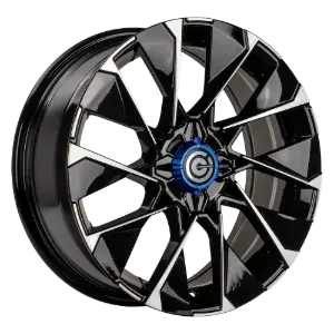 Carbonado Rise Black Polished 7,00x17 4x100,00 ET37,00