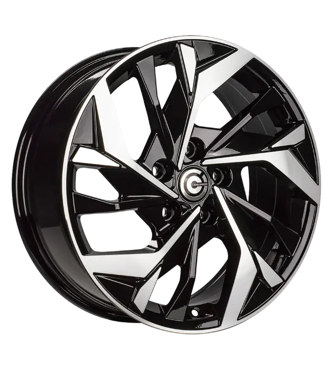 Carbonado Sonic Black Polished 7,00x17 5x114,30 ET40,00