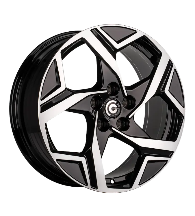 Carbonado Whistle Black Polished 7,00x17 5x114,30 ET40,00
