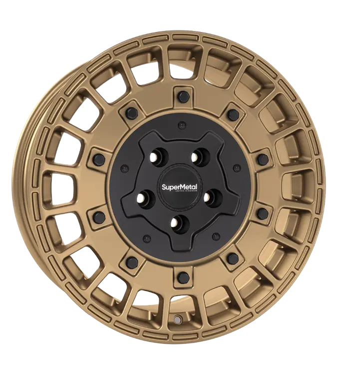 SuperMetal Rig Bronze Black matt 7,50x17 6x120,00 ET48,00