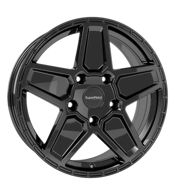 SuperMetal Rocket Black 8,00x18 5x160,00 ET45,00