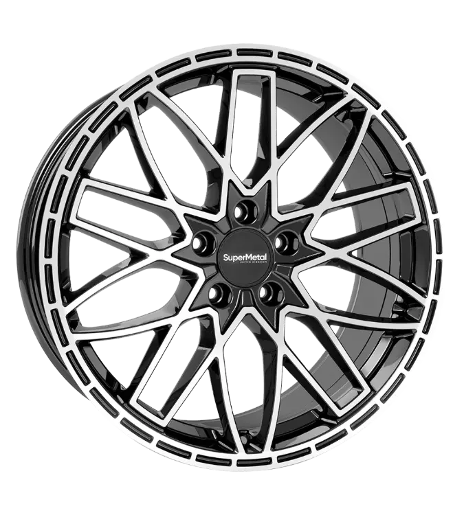 SuperMetal Vane Black polished 9,00x20 5x120,00 ET45,00