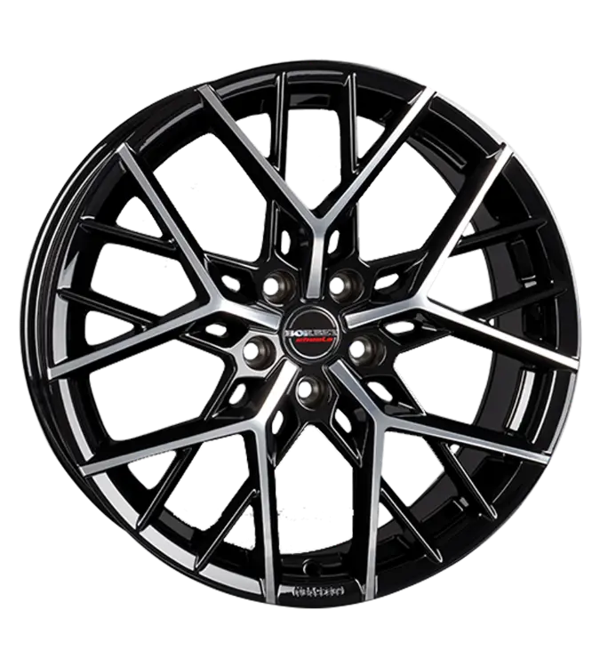 Borbet BY black polished 8,00x18 5x112,00 ET44,00