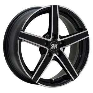 Racer ARTIC EVO Bright Black Machined 5,50x14 4x98,00 ET30,00