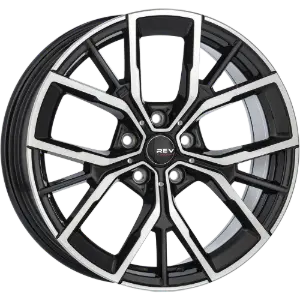 REVATIVO Arcy FF Black Polished 7,00x17 5x112,00 ET45,00