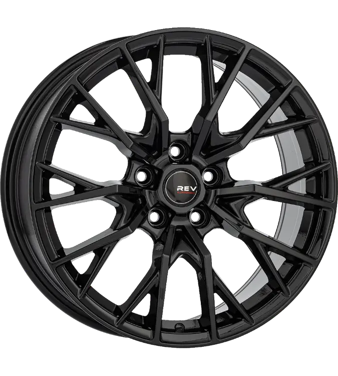 REVATIVO Vortex FF Gloss Black 8,00x18 5x114,30 ET40,00